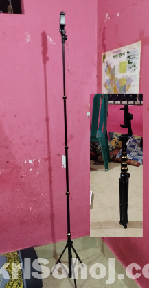 Plokama tripod, Sx9 Bluetooth microphone, Boya BY M1